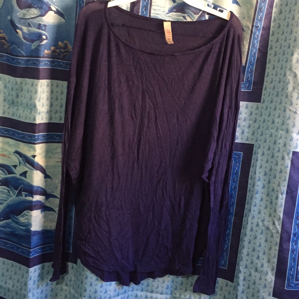 Jolie Sheer Loose Fit Top Sz S